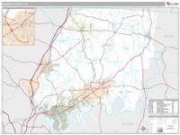 Sumner County, TN Wall Map Zip Code