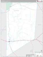 Culberson County, TX Wall Map Zip Code
