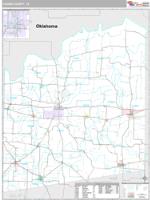 Fannin County, TX Wall Map