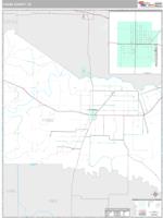 Foard County, TX Wall Map Zip Code