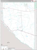 Hudspeth County, TX Wall Map Zip Code