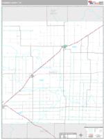 Parmer County, TX Wall Map Zip Code