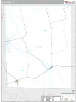 Upton County, TX Wall Map Zip Code