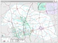 Williamson County, TX Wall Map