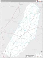 Cumberland County, VA Wall Map Zip Code