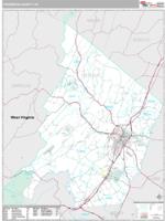 Frederick County, VA Wall Map Zip Code