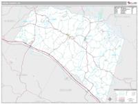 Louisa County, VA Wall Map Zip Code
