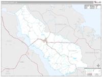 Richmond County, VA Wall Map Zip Code