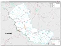 Mingo County, WV Wall Map Zip Code