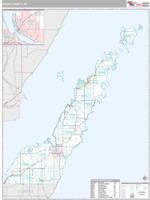 Door County, WI Wall Map