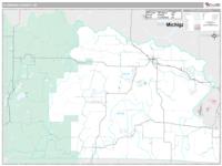 Florence County, WI Wall Map
