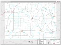 Lafayette County, WI Wall Map Zip Code