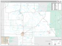Langlade County, WI Wall Map Zip Code