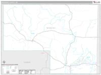 Menominee County, WI Wall Map