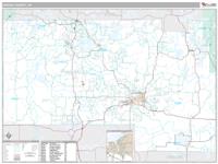Oneida County, WI Wall Map Zip Code