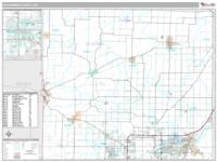Outagamie County, WI Wall Map Zip Code