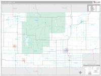 Taylor County, WI Wall Map Zip Code