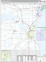 Winnebago County, WI Wall Map Zip Code