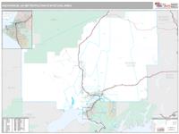 Anchorage Metro Area Wall Map