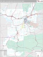Fort Smith Metro Area Wall Map