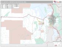 Salt Lake City Metro Area Wall Map