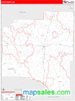 Grant County, AR Wall Map Zip Code