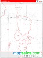Prowers County, CO Wall Map Zip Code
