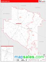 Appling County, GA Wall Map