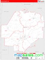 Macon County, GA Wall Map