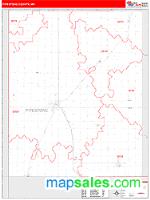 Pipestone County, MN Wall Map Zip Code