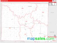Dade County, MO Wall Map Zip Code