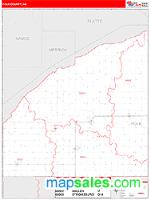 Polk County, NE Wall Map