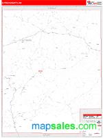 Catron County, NM Wall Map Zip Code
