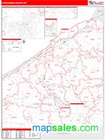 Chautauqua County, NY Wall Map
