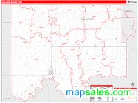 Williams County, ND Wall Map