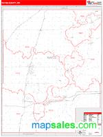 Mayes County, OK Wall Map Zip Code