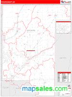 Rogers County, OK Wall Map Zip Code