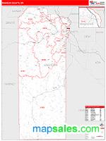 Malheur County, OR Wall Map