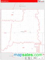 Miner County, SD Wall Map Zip Code