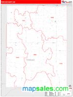 Perkins County, SD Wall Map Zip Code