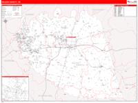 Wilson County, TN Wall Map Zip Code