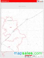 Parmer County, TX Wall Map
