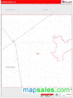 Sherman County, TX Wall Map Zip Code