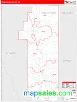 Pend Oreille County, WA Wall Map Zip Code