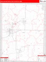 Joplin Metro Area Wall Map