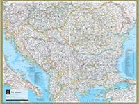 The Balkans Wall Map