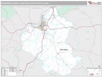 Parkersburg-Vienna Metro Area Wall Map