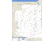 Windham County, CT <br /> Wall Map <br /> Zip Code <br /> Basic Style 2024 Map