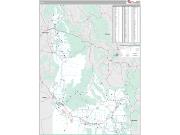 Idaho <br /> Wall Map <br /> Premium Style 2025 Map