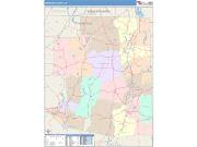 Windham <br /> Wall Map <br /> Color Cast Style 2024 Map